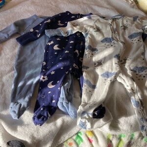 3 piece Yoofoss Cozy Boy One Piece Pajamas